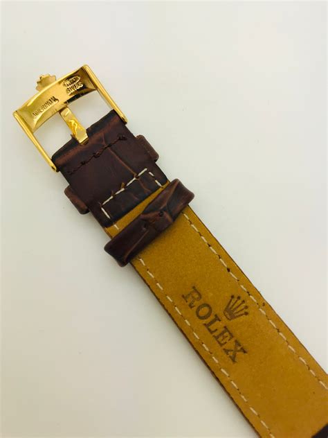 leather band watches rolex|genuine rolex leather watch bands.